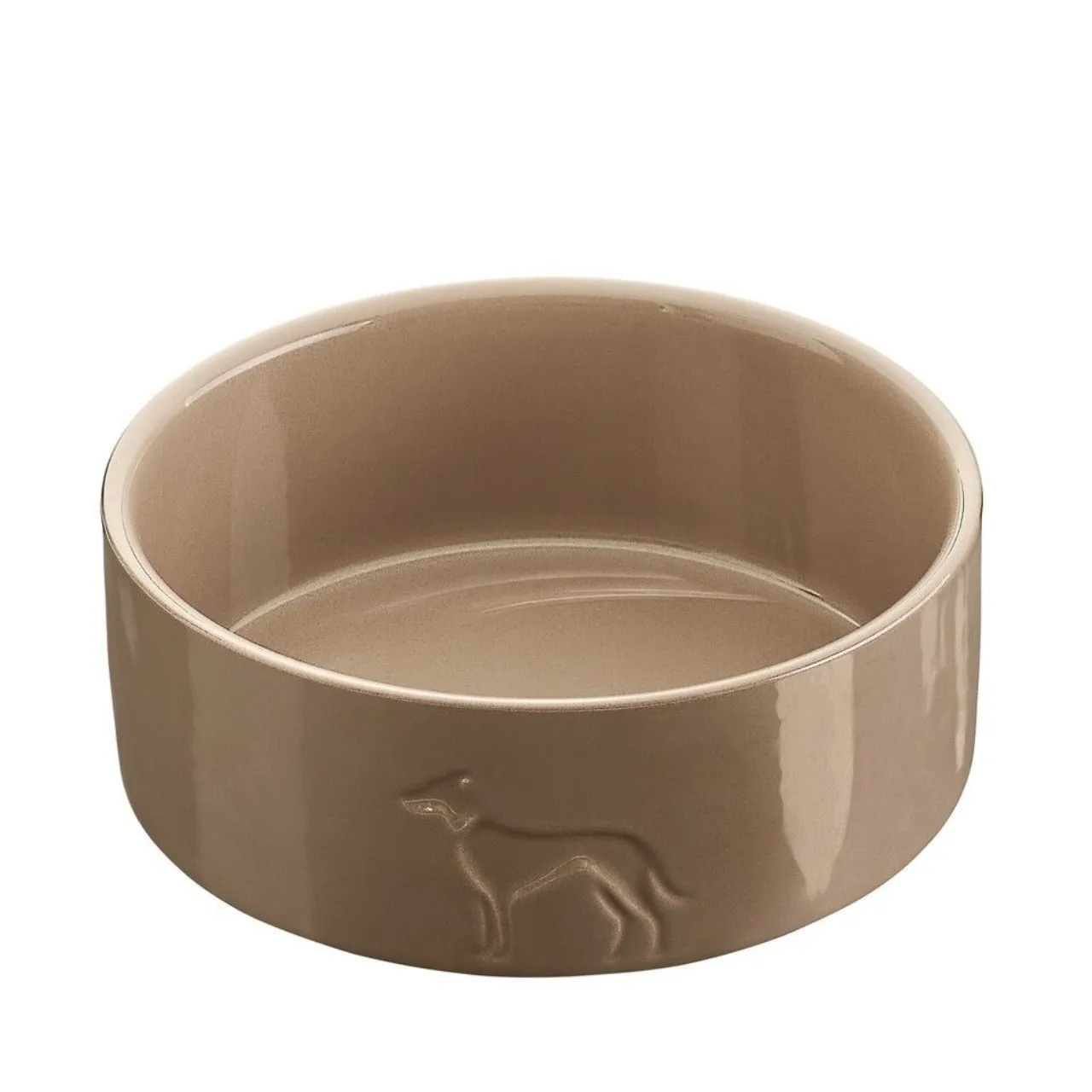 Hunter Keramikskål Osby 1900 ml Beige - robust foder- og vandskål
